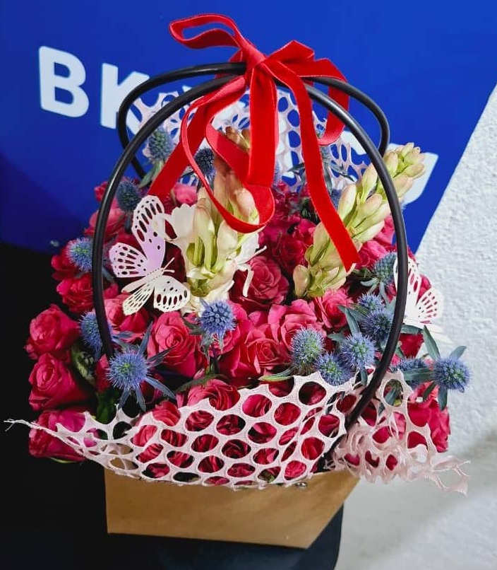 Royal Harmony Floral Basket